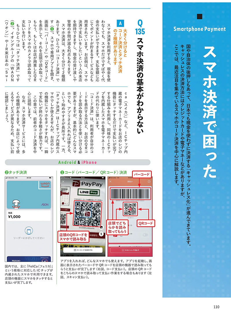 スマホで困ったときに開く本